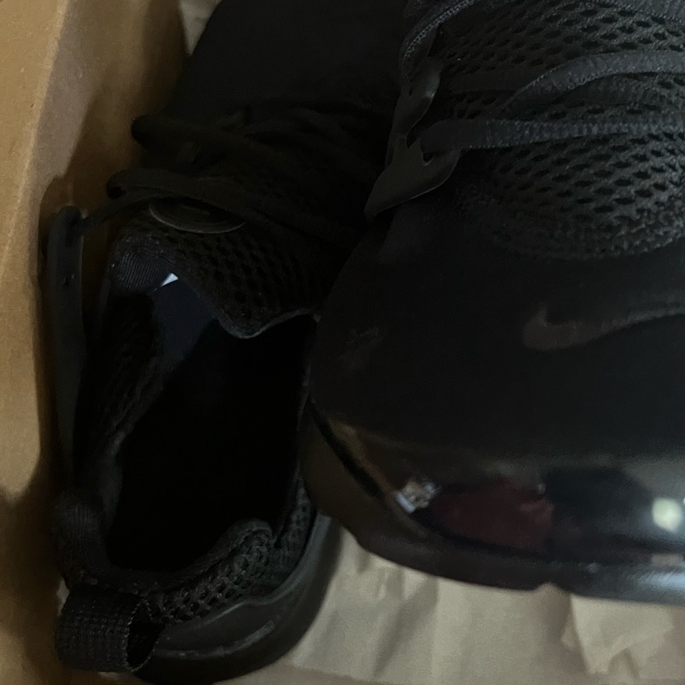 Brand new Nike presto preschool size 2 black